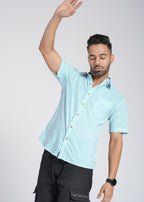 Cotton Printed Half Sleeve Shirt