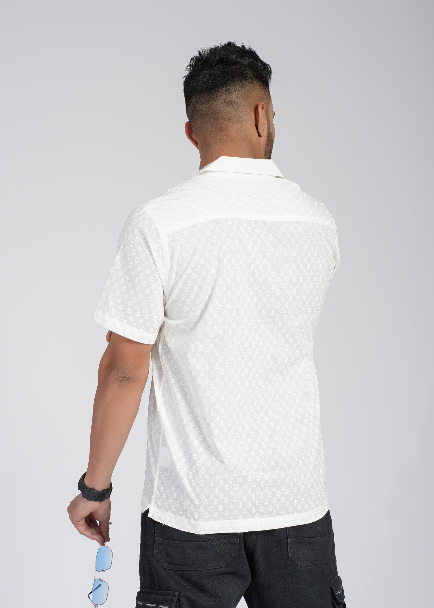 Cotton Printed Half Sleeve Shirt