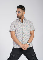 Cotton Printed Half Sleeve Shirt