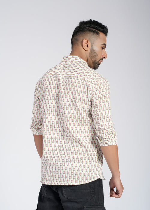 Cotton Printed Full Sleeve Shirt