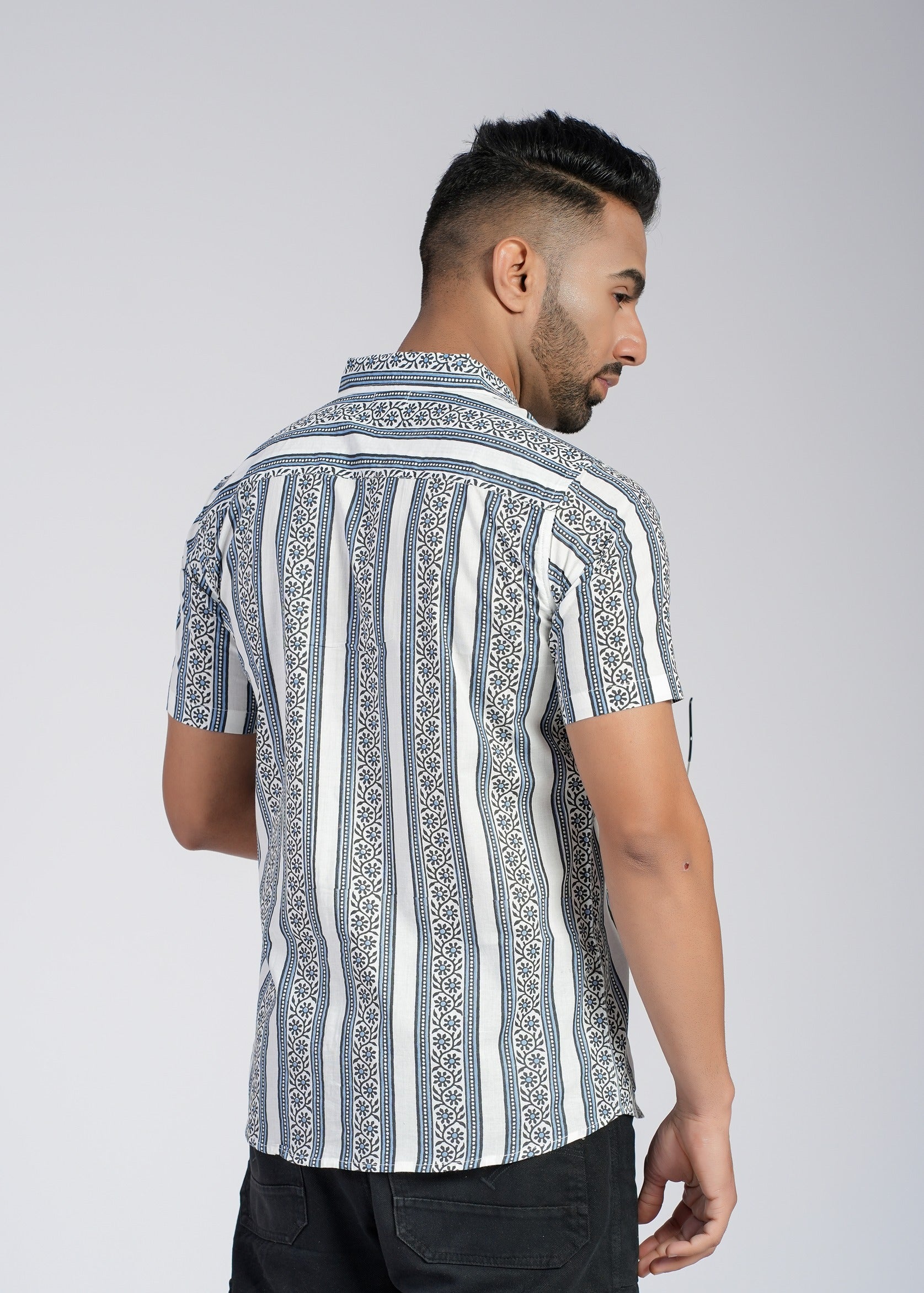 Cotton Printed Half Sleeve Shirt