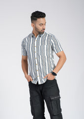 Cotton Printed Half Sleeve Shirt