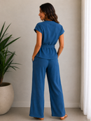 Serenity Double Gauze Wrap Co-ord Set