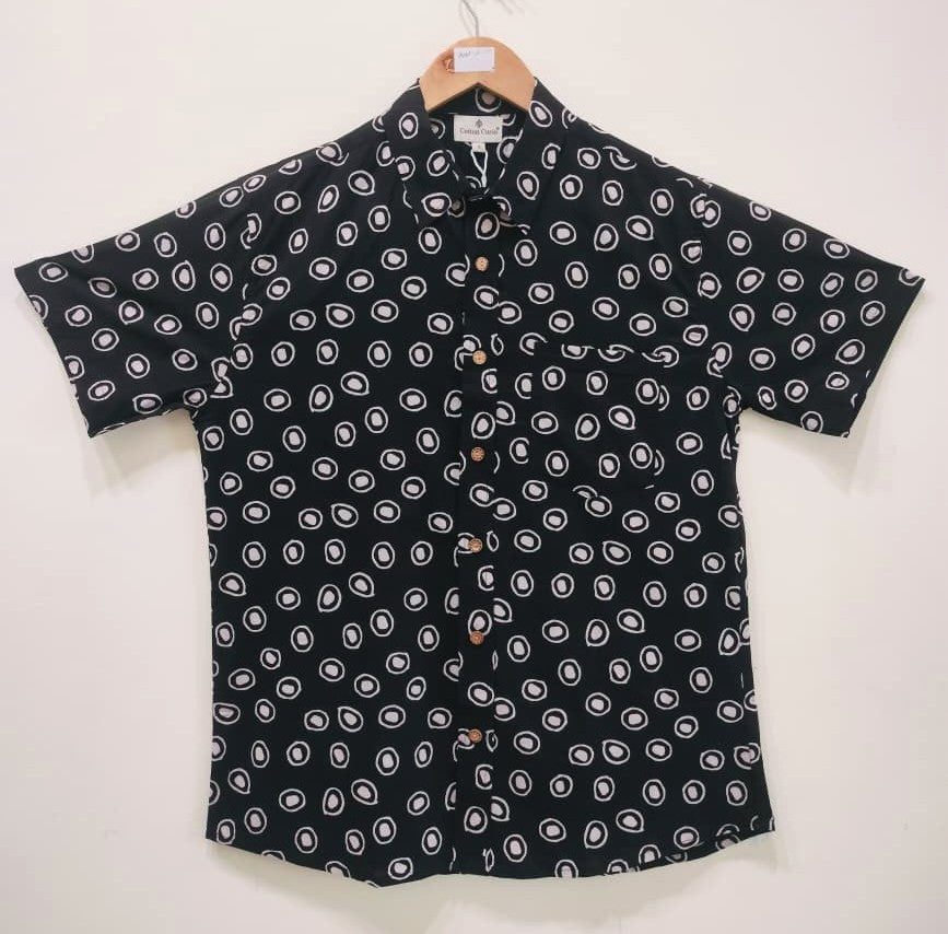 Cotton Printed Half Sleeve Shirt