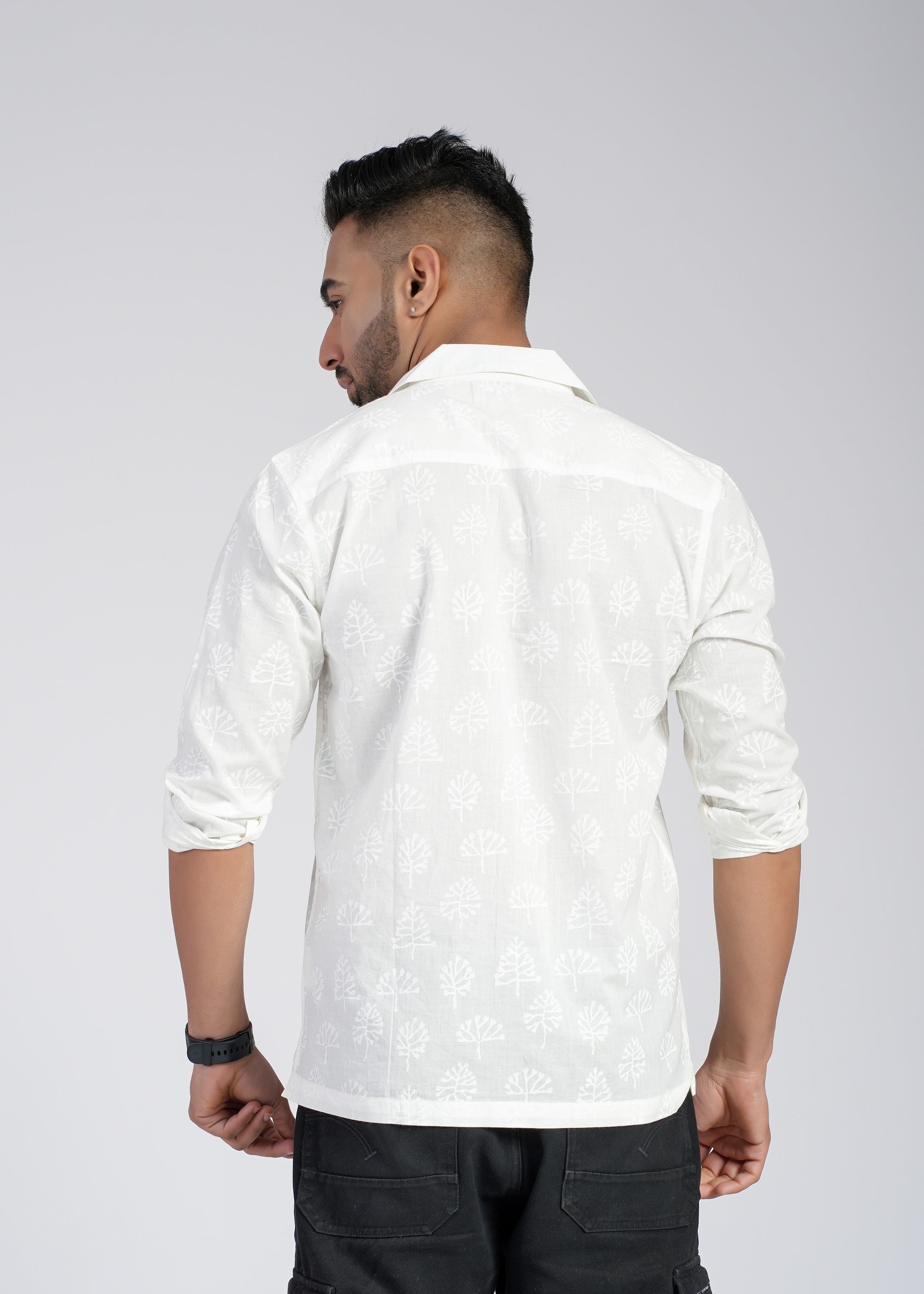 Cotton Printed Full Sleeve Shirt