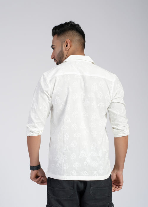 Cotton Printed Full Sleeve Shirt