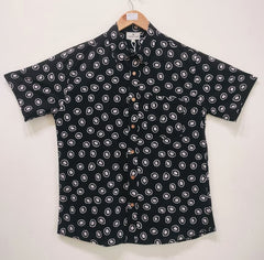Cotton Printed Half Sleeve Shirt