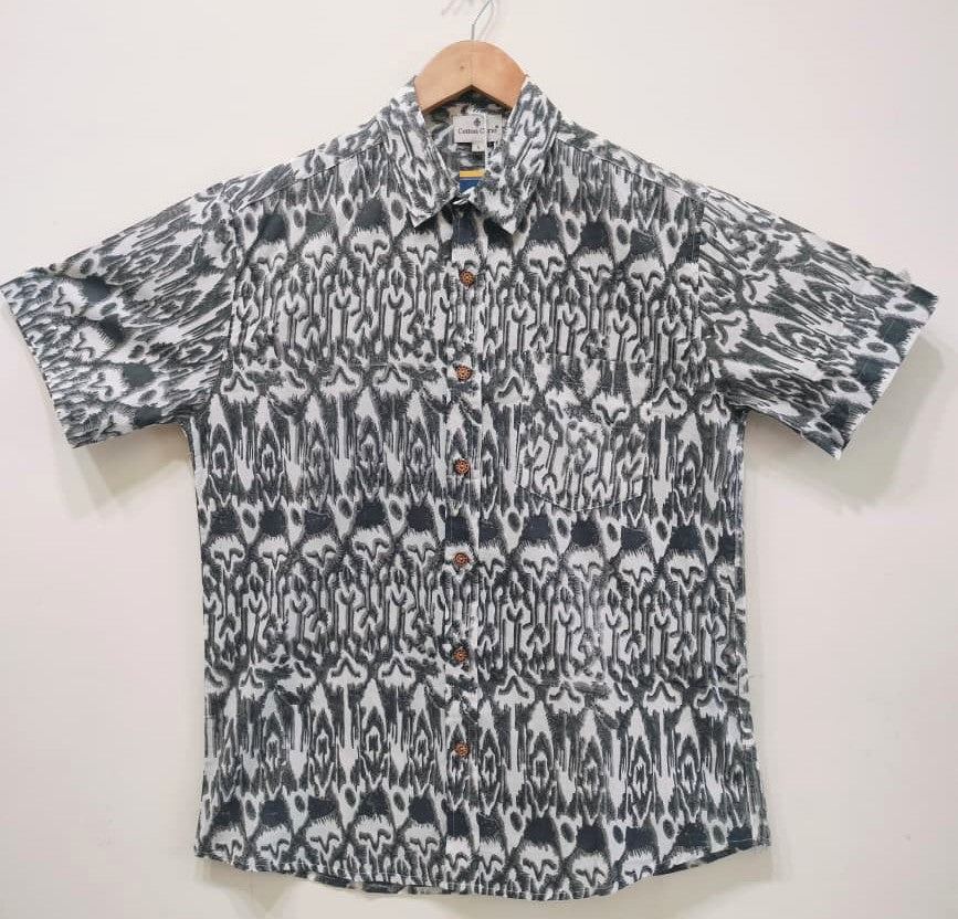 Cotton Printed Half Sleeve Shirt