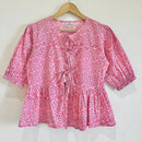 Block Printed Cotton Short Top