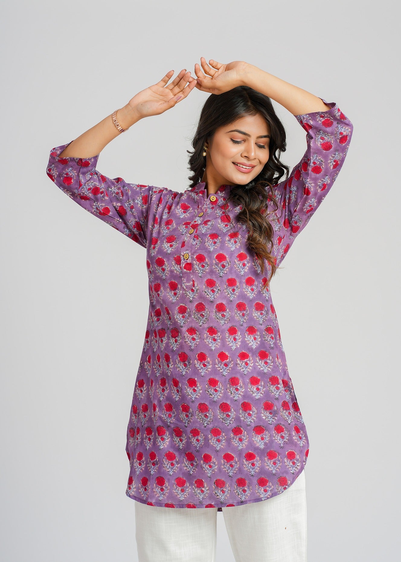 Block Printed Cotton Tunic