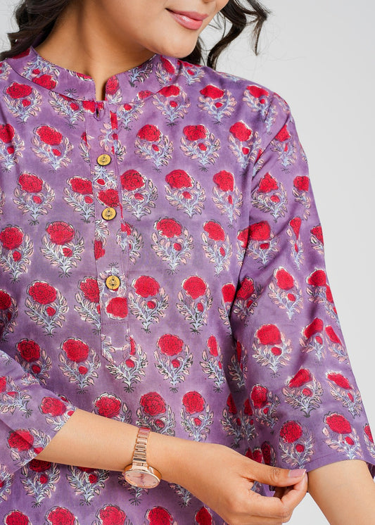 Block Printed Cotton Tunic