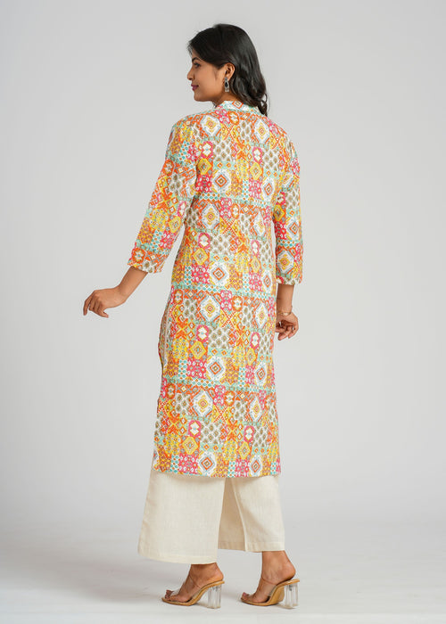 Cotton Printed Kurta