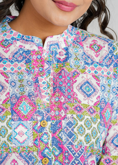 Cotton Printed Kurta