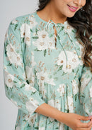 Block Printed Cotton Short Top