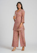 Floral Pop Cotton Co-Ord set