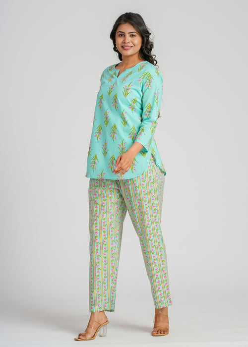 Crimson Heritage Printed Co-Ord set
