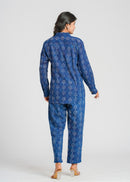 Midnight Raindrop Cotton Co-Ord set