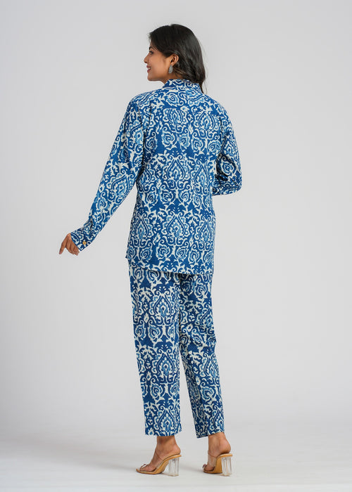Midnight Tile Cotton Co-Ord Set