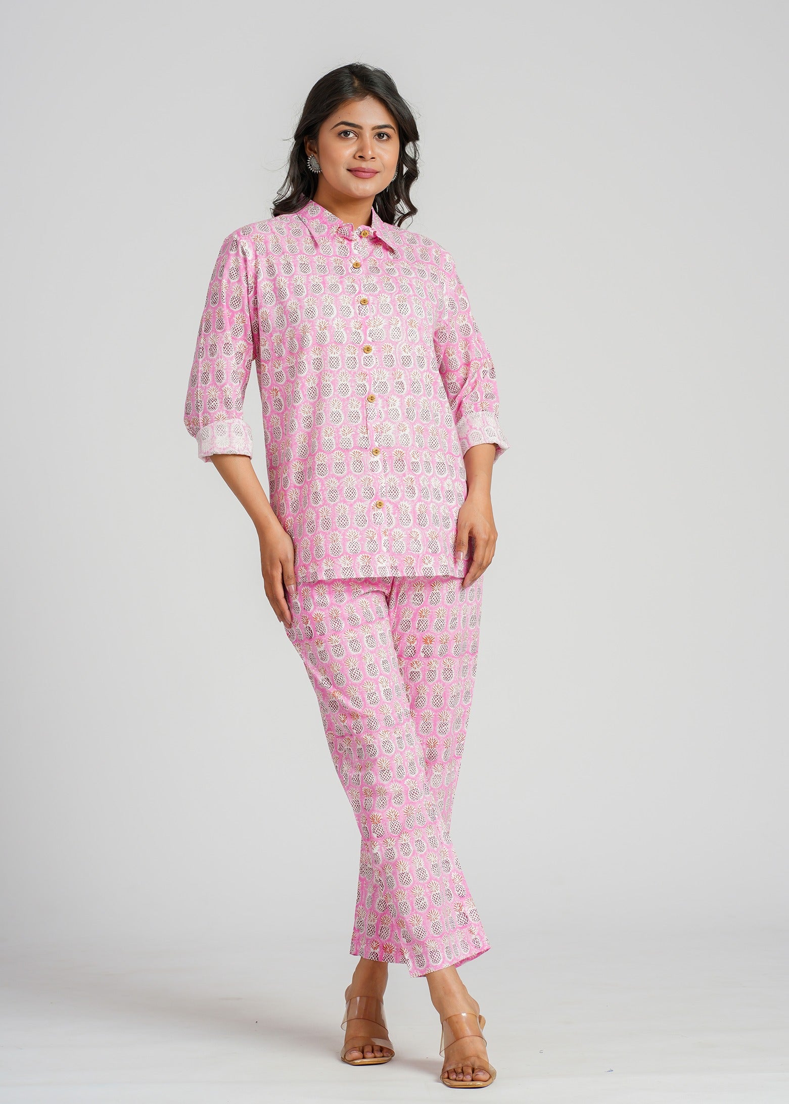 Pineapple Printed Co-Ord Set