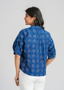 Block Printed Cotton Short Top