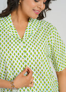 Mint Meadow Cotton Crop Top