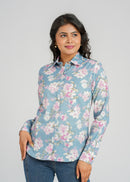 Printed Cotton Women's Shirt