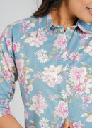 Printed Cotton Women's Shirt