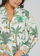 Women’s Cotton Block Printed Short Top
