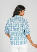Block Printed Cotton Short Top