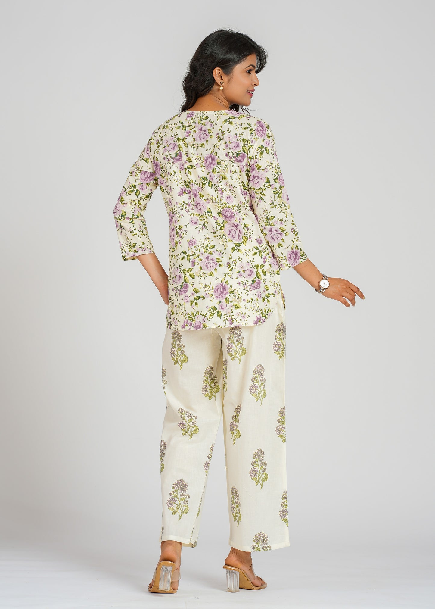 Violet Mirage Co-Ord Set