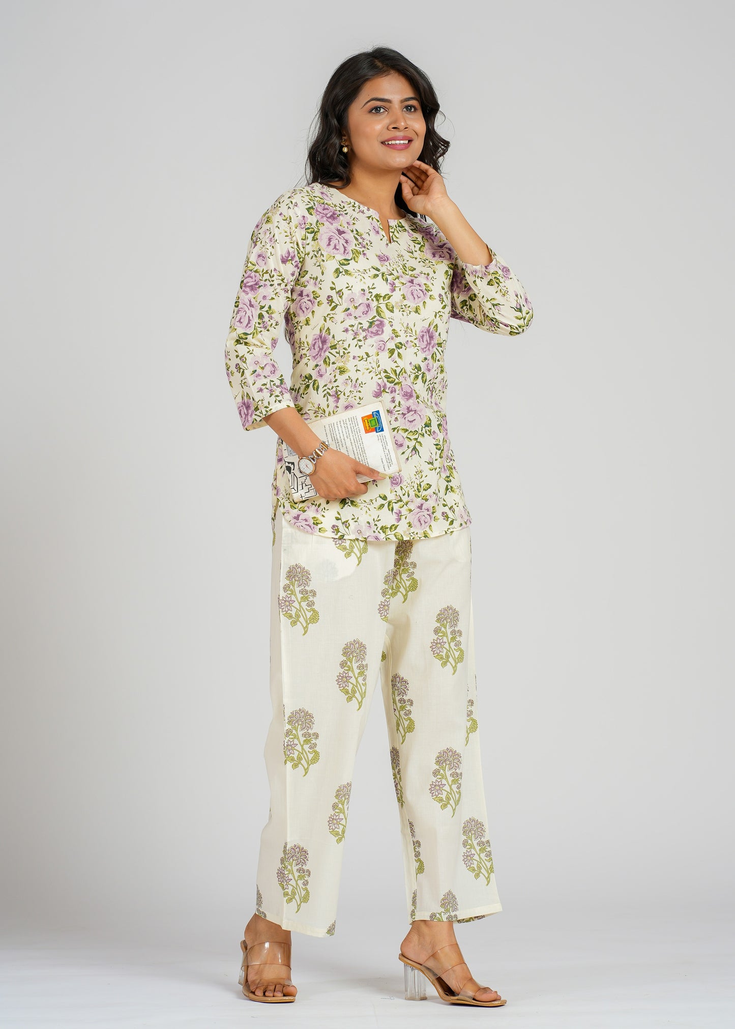 Violet Mirage Co-Ord Set