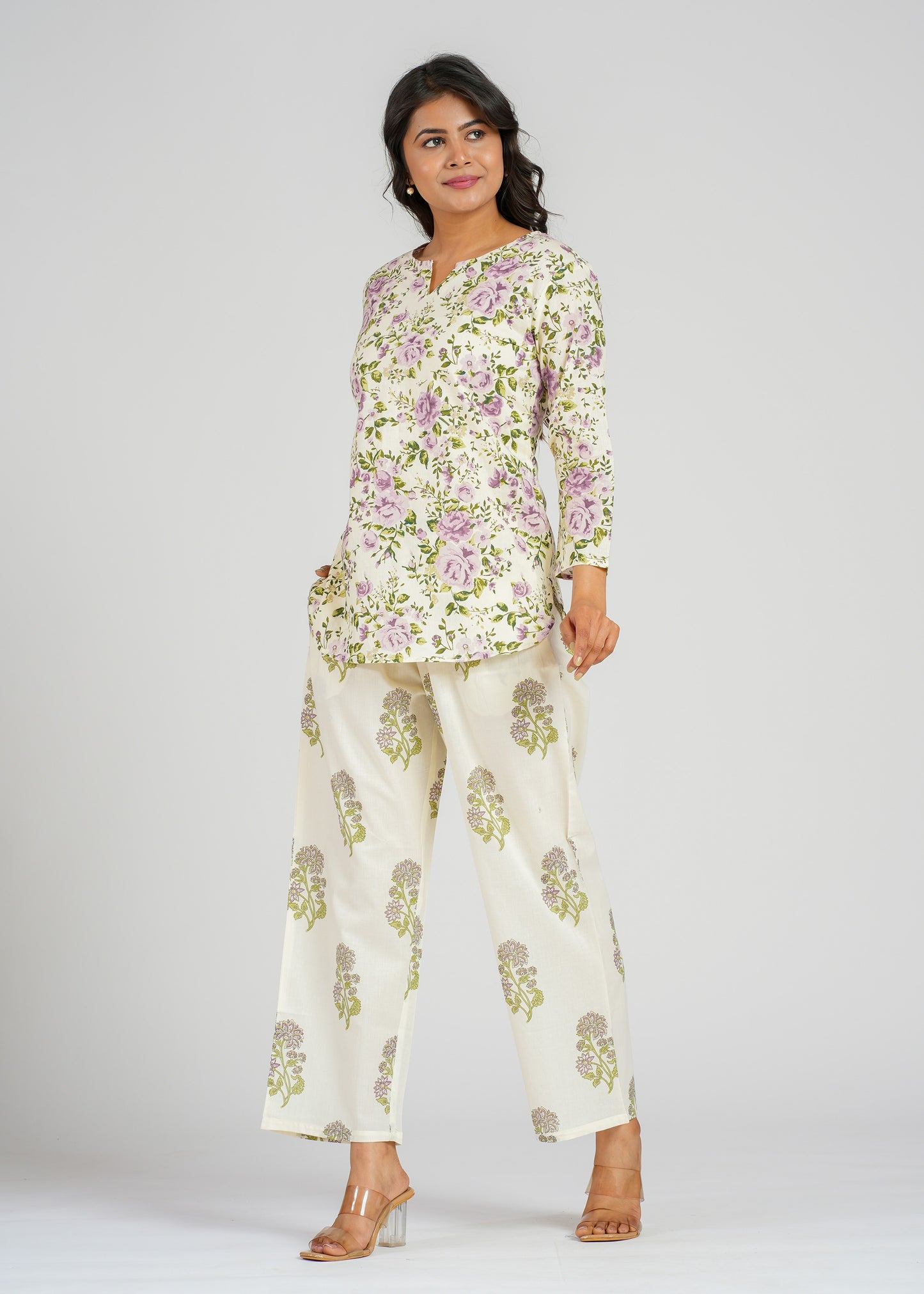 Violet Mirage Co-Ord Set