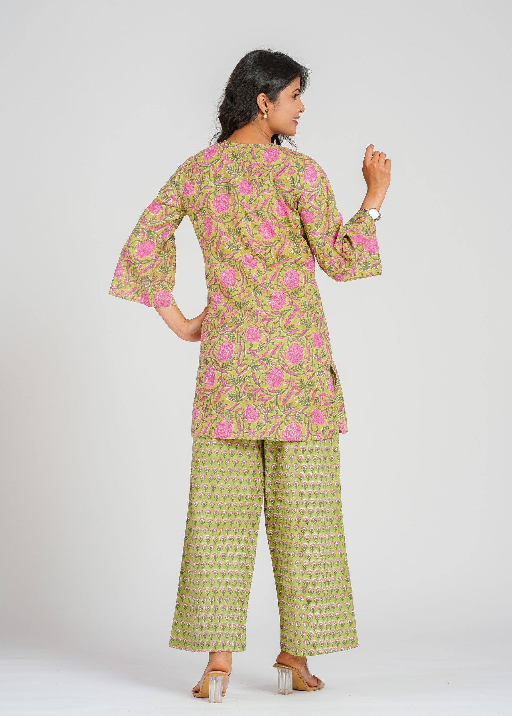 Pink Bloom Co-Ord Set