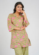 Block Printed Cotton Co-Ord set