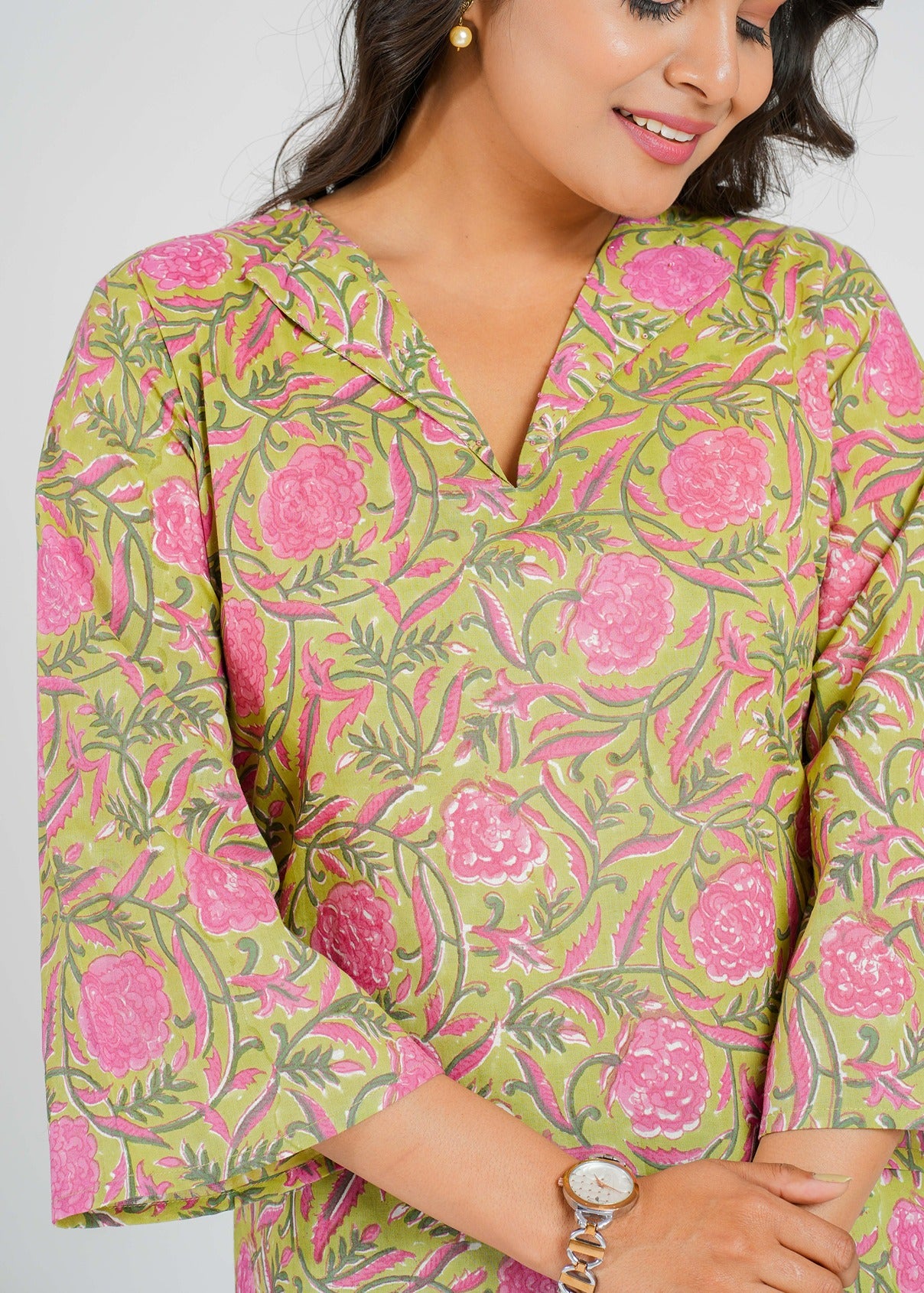 Block Printed Cotton Co-Ord set