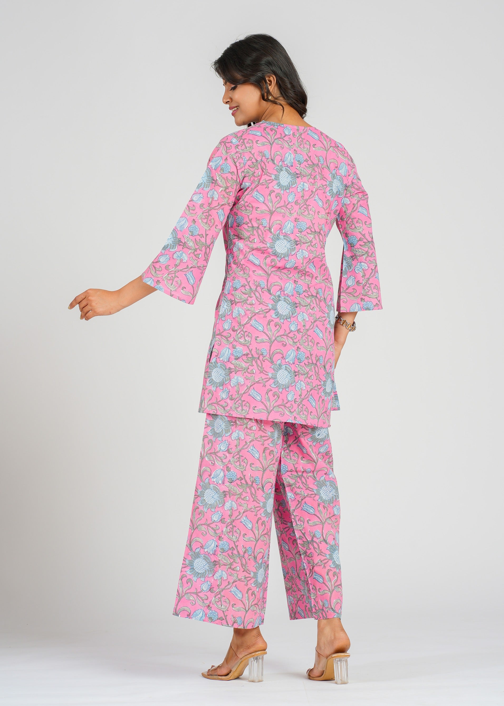 Floral Charm Printed Co-Ord set