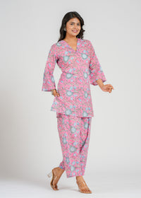 Floral Charm Printed Co-Ord set