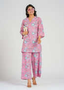 Floral Charm Printed Co-Ord set