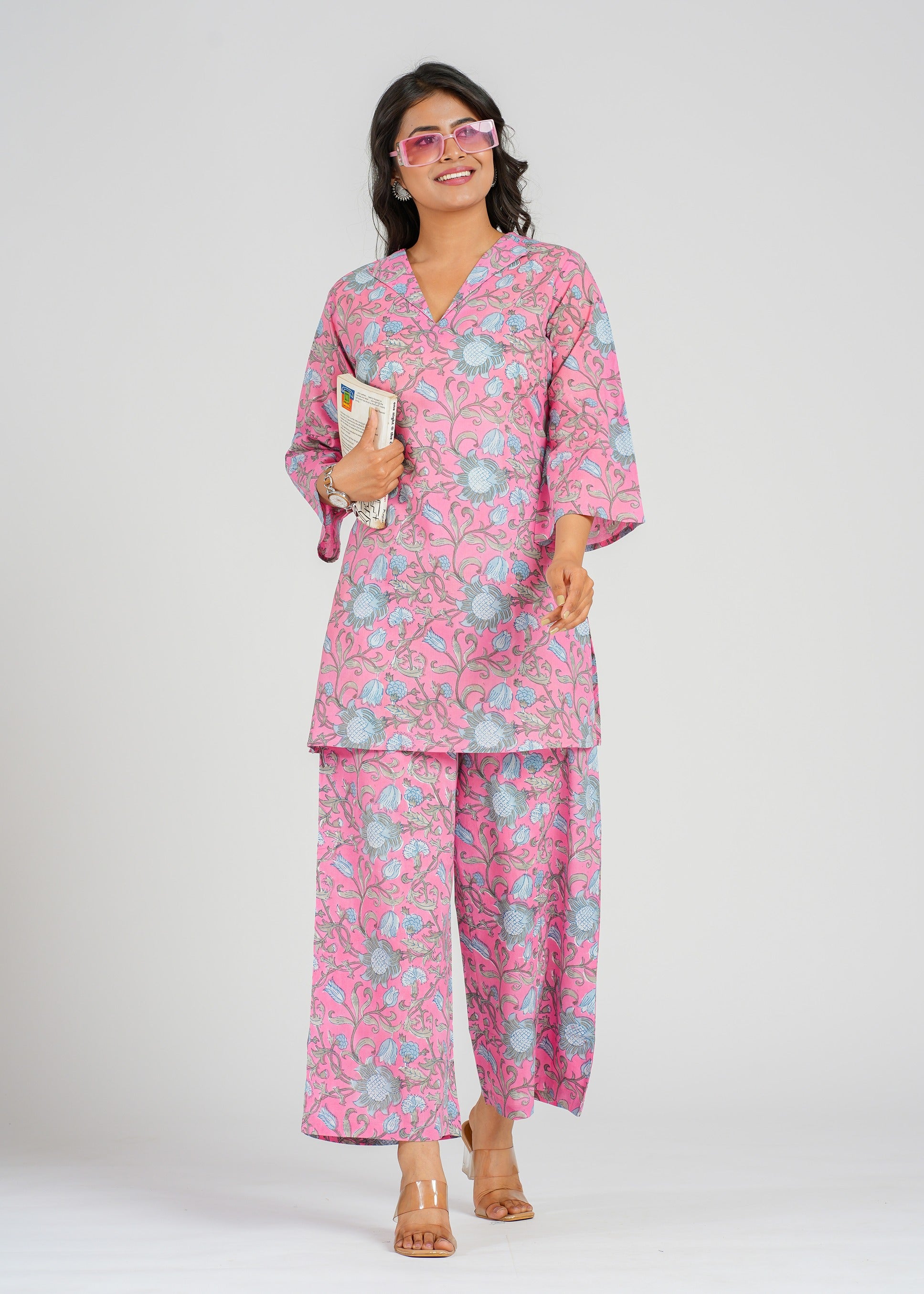 Floral Charm Printed Co-Ord set