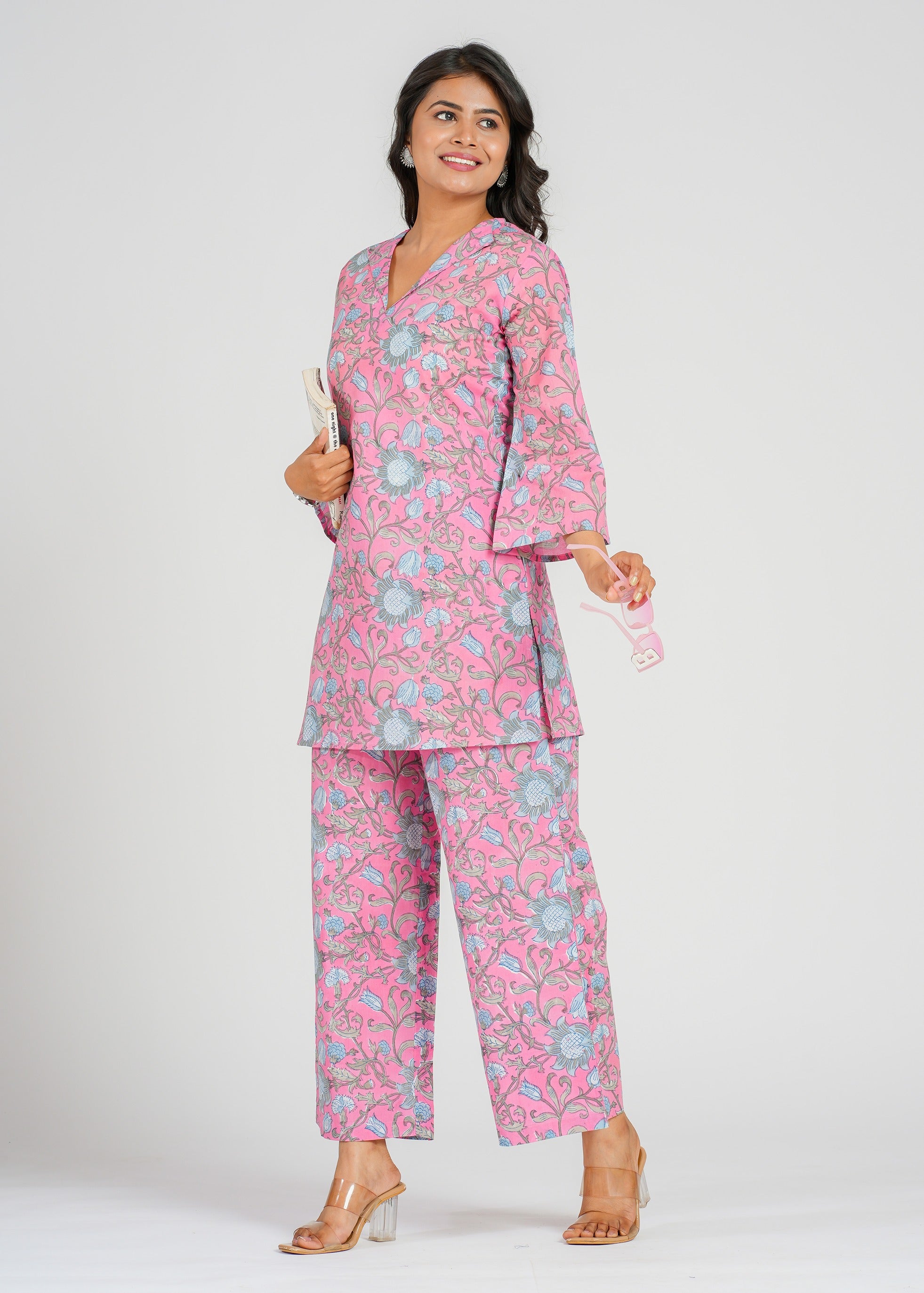 Floral Charm Printed Co-Ord set