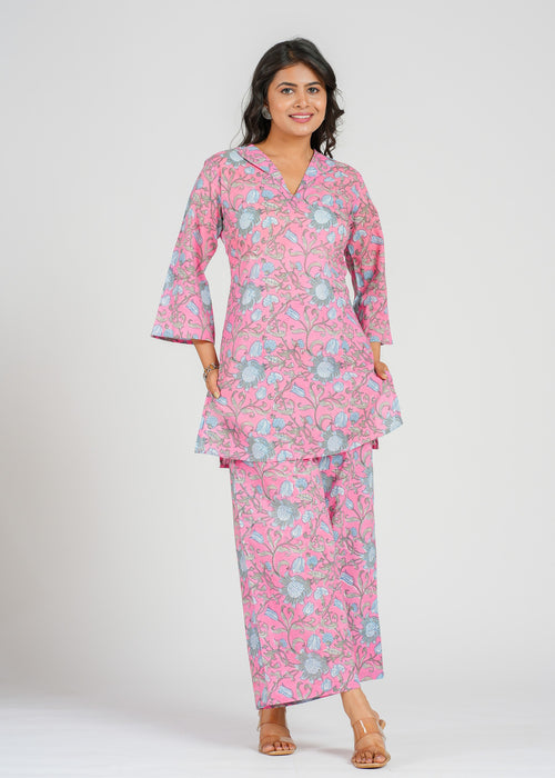 Floral Charm Printed Co-Ord set