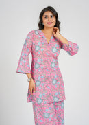 Floral Charm Printed Co-Ord set