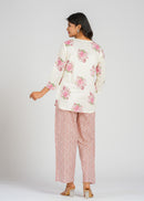 Rose Blossom Cotton Co-Ord set