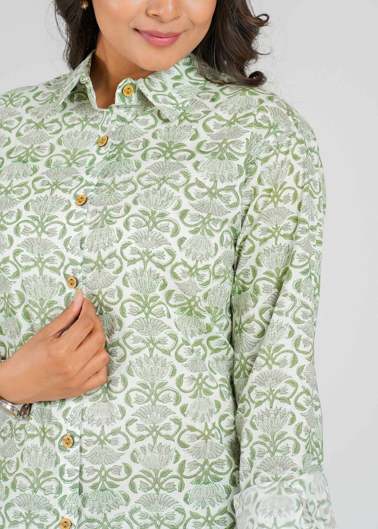 Meadow Leaf Cotton Co-Ord set
