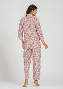 Rose Vine Cotton Co-Ord Set