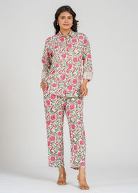 Rose Vine Cotton Co-Ord Set