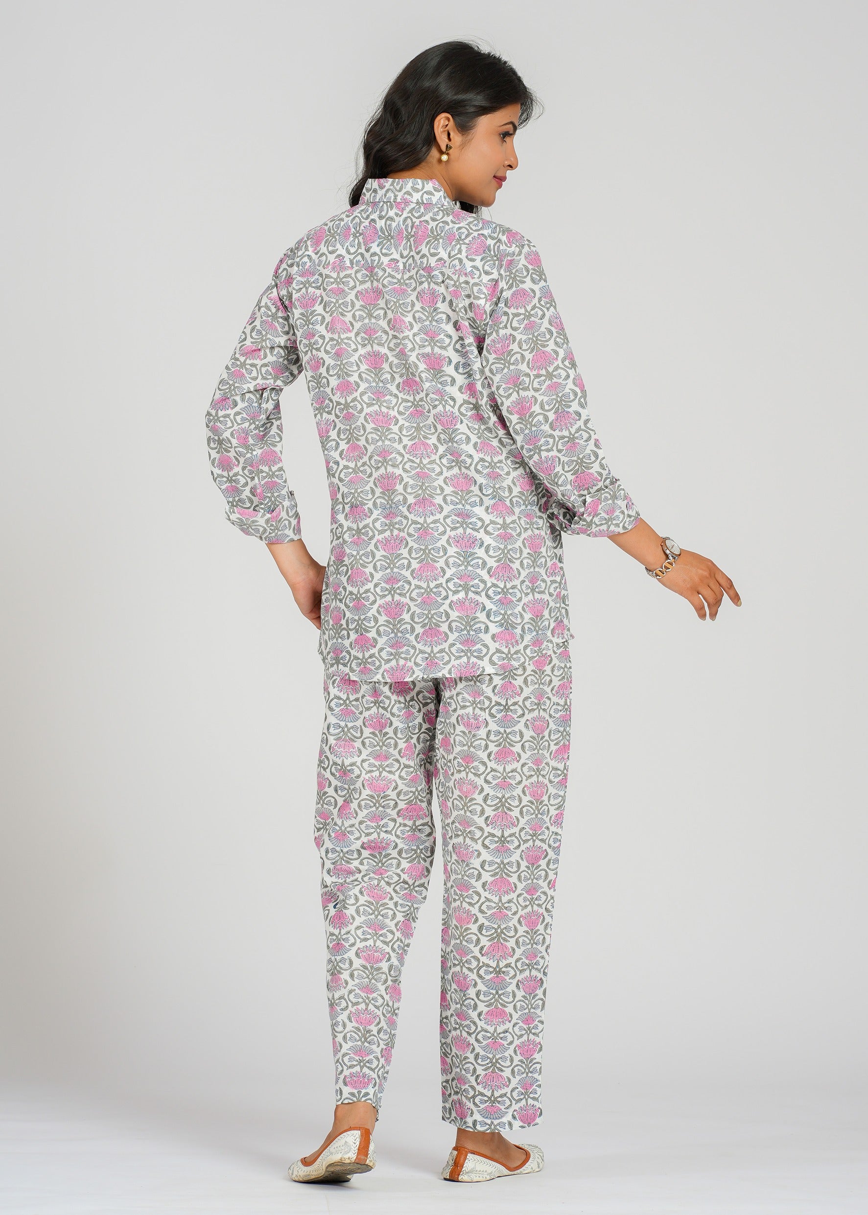 Pink Lotus Bloom Co-Ord Set