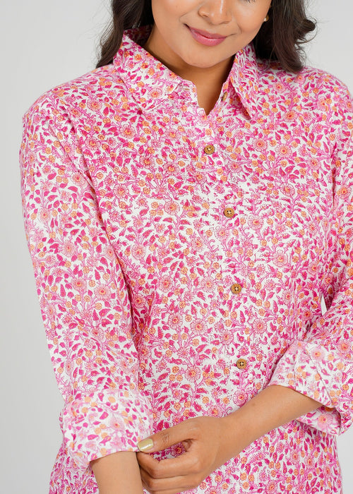 Pink Meadow Printed Co-Ord set