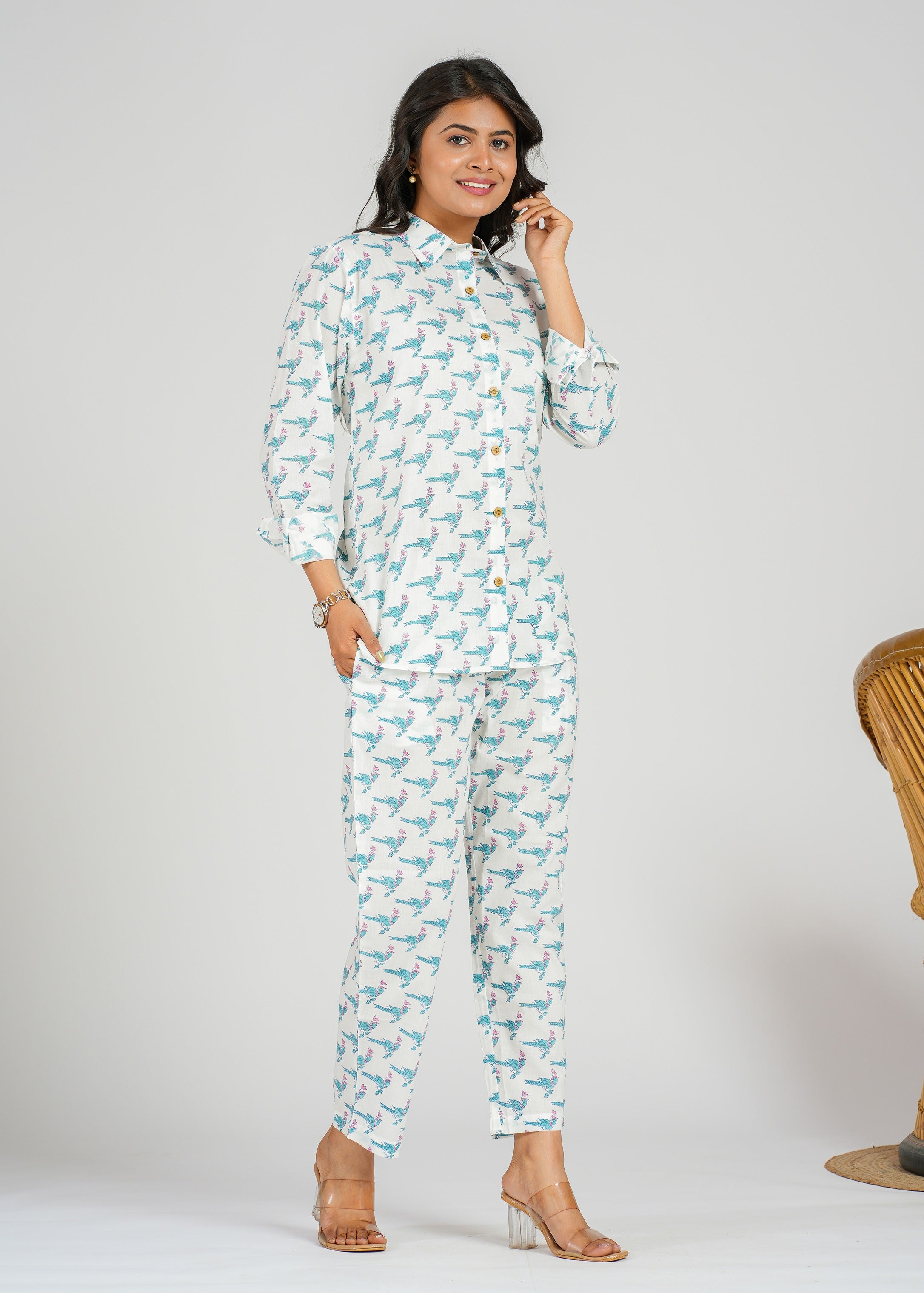 Parrot Printed Co-Ord Set