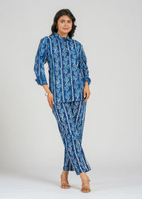 Indigo Wave Co-Ord Set
